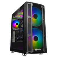 PERFORMAX TYRANT 650W 80+ Siyah Temp. Cam ARGB 3XFAN E-ATX KASA - 1